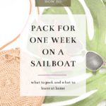 Packing for sailboat