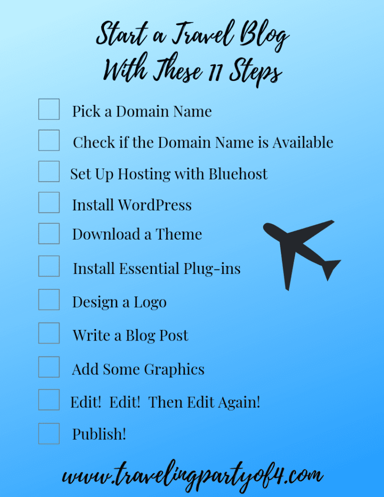 How to Start a Travel Blog From Scratch in 11 Easy Steps