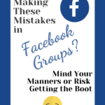 Facebook Group Etiquette