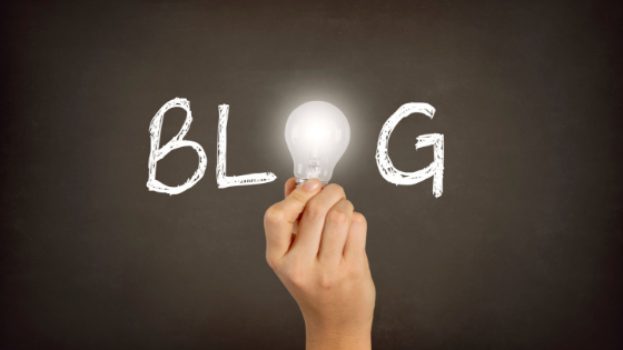 Blog light bulb.  Reasons to start a Blog