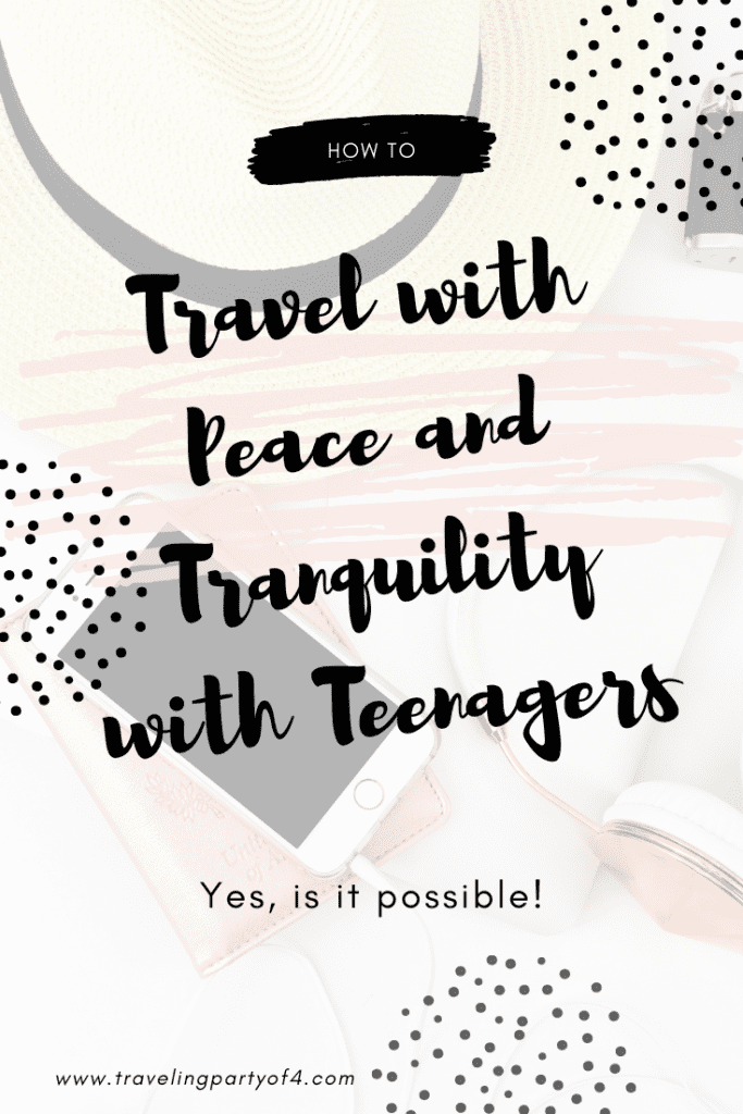 Travel with teenagers