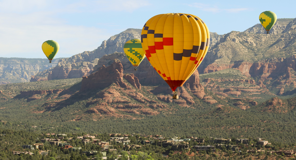 Sedona Hot Air Ballons Amongst the Red Rocks
Top Things to do in Sedona, Arizona