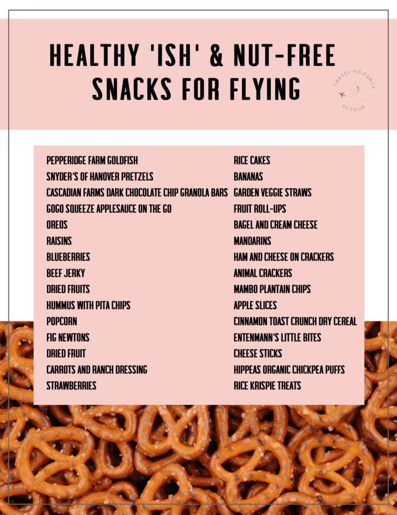Stay Healthy While Flying
Flight Snacks