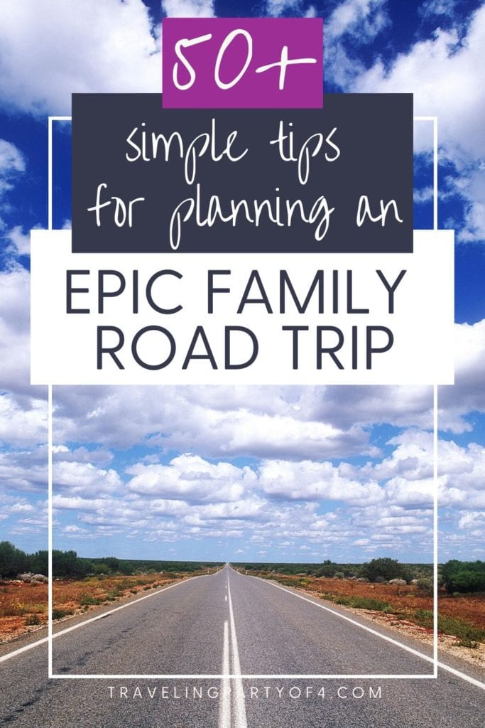 Healthy Family Road Trip Planning