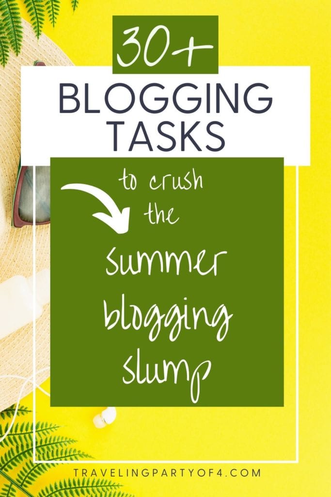 Summer Blogging Slump