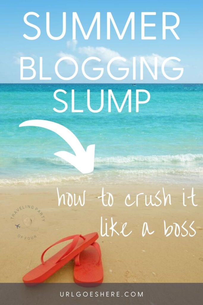 Summer Blogging Slump