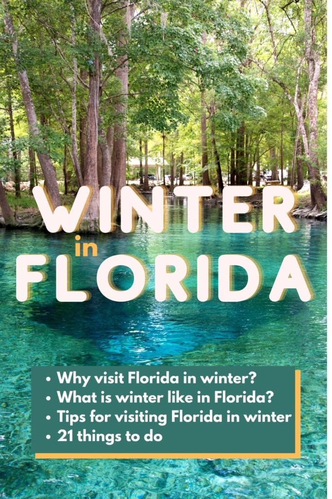 Florida in the winter