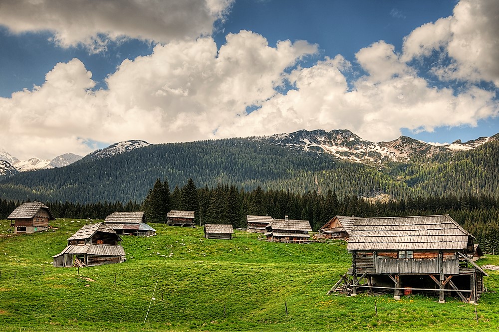 Best Vacation Spots for Teenagers
sheepherd cottages on Pokljuka Plateau in Slovenia central Europe