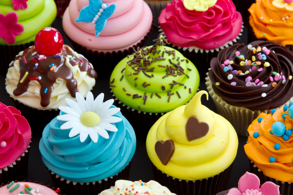 Summer Bucket List Ideas for Teens.
Assortment of brightly decorated cupcakes