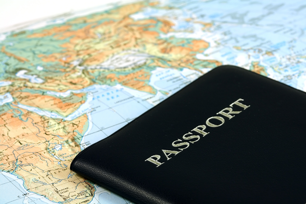 Stress-Free Travel Tips.
Travel with passport and map