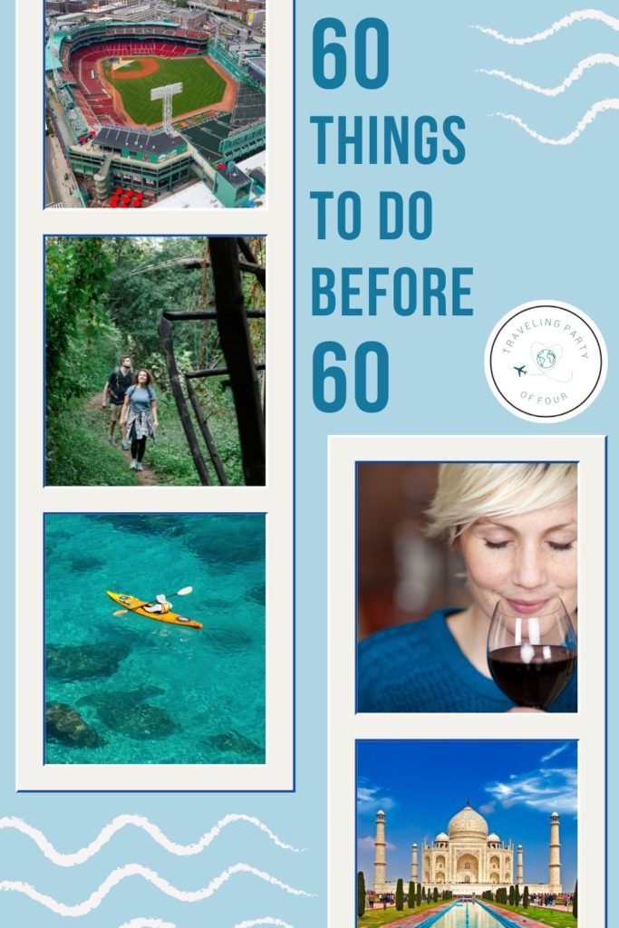 60 Things to Do Before You Turn 60