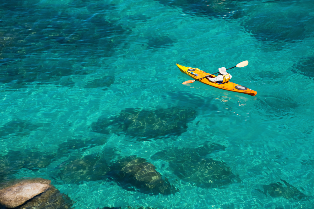60 Things to do Before 60.
Kayaking in the crystal blue water.