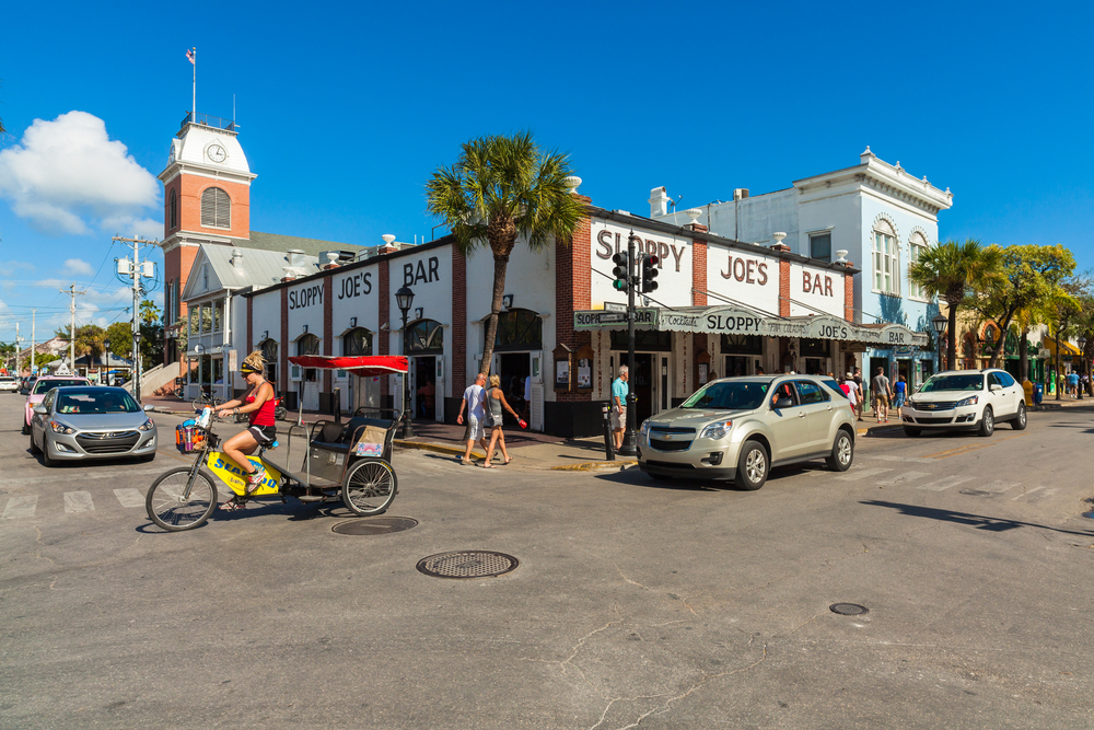 25+ Things to Do on a Key West Family Vacation.  The historic and popular Sloppy Joe's Bar on Duval Street in downtown Key West.