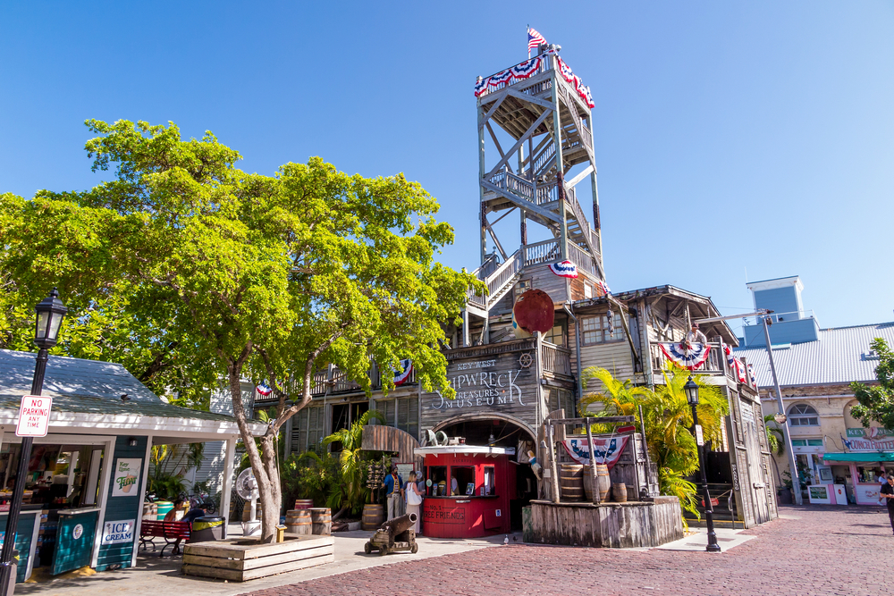 Key West Family Vacation:  25+ Popular Things to Do.  The Shipwreck Treasures Museum is a popular tourist attraction in downtown Key West.