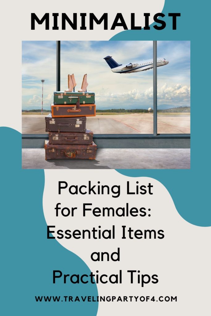 Minimalist Packing List For Female Travelers