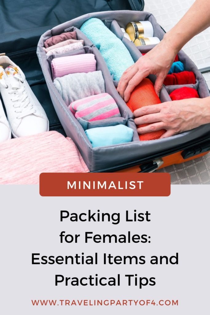 Minimalist Packing List for Females: Essential Items and Practical Tips