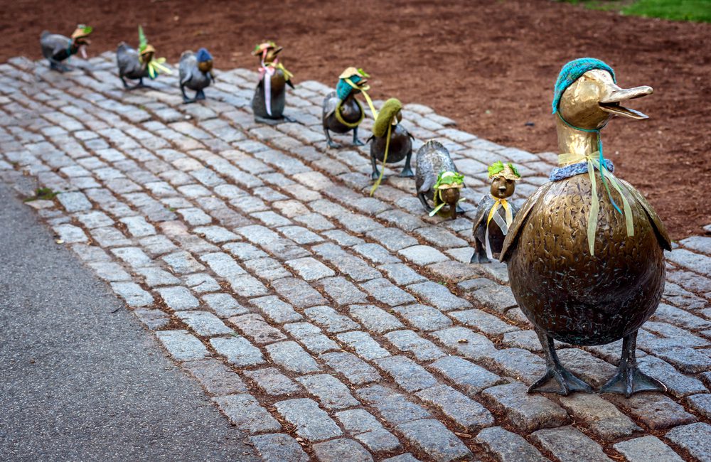 Best Cheap Things to do in Boston: Make Way for Ducklinng Monument