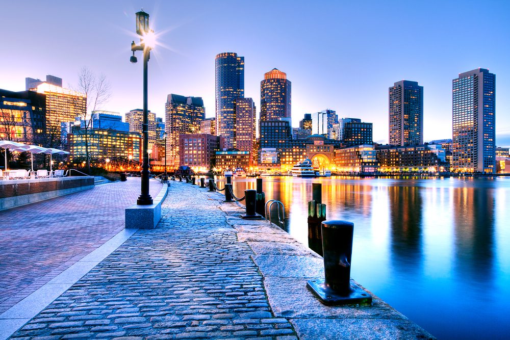 Boston Skyline,
Boston on a Budget
